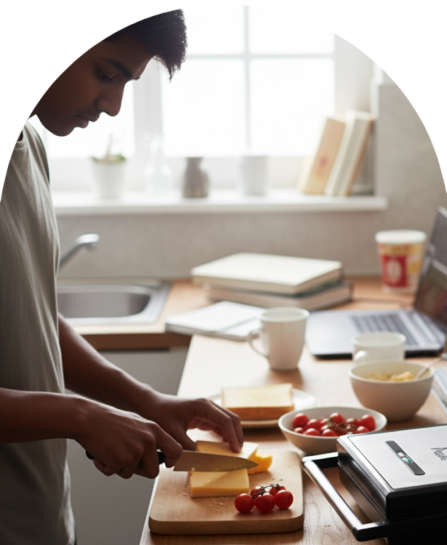5 Must-Have Kitchen Appliances for Hostels, PGs & Bachelors