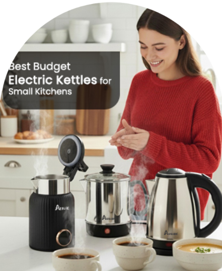 Best Budget Electric Kettles for Small Kitchen