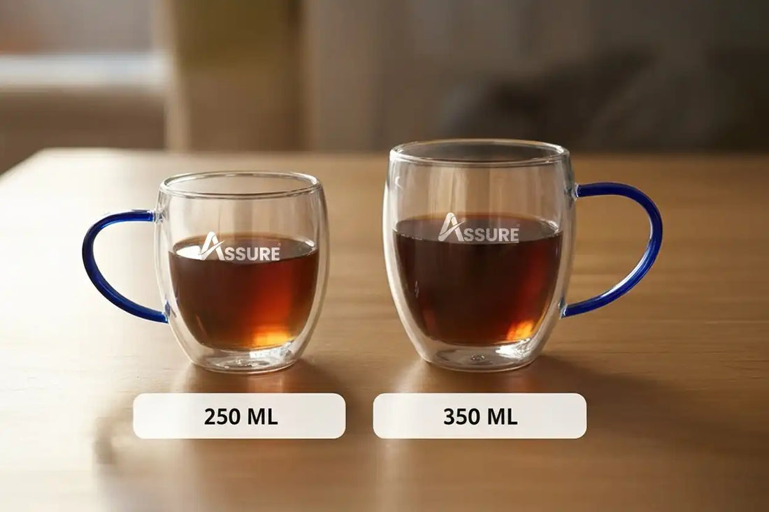 Double Wall Glass Pluto Mug