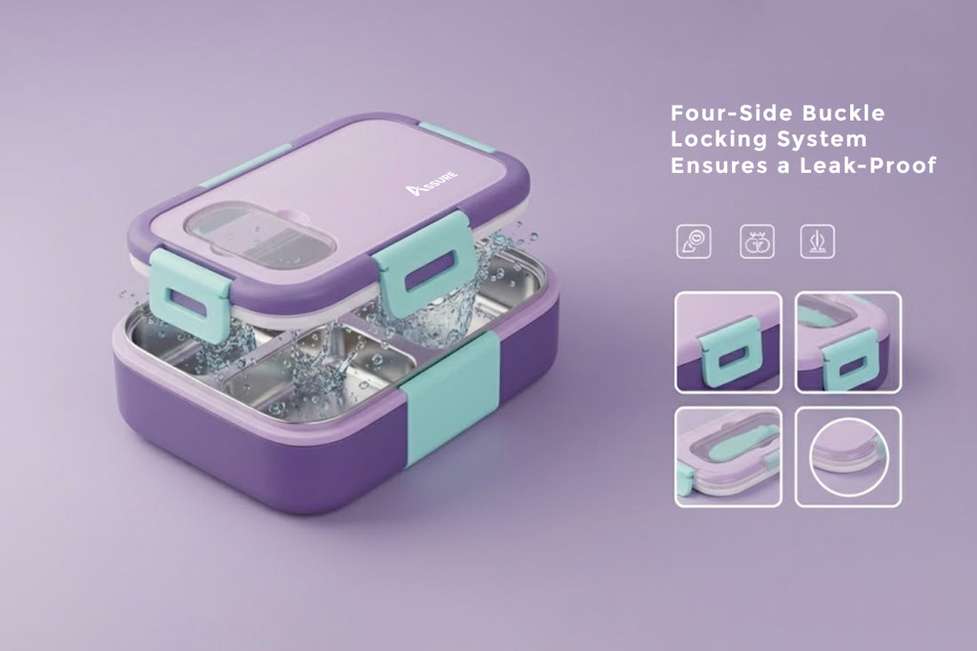 Insulated Bento Lunchbox Stainless Steel