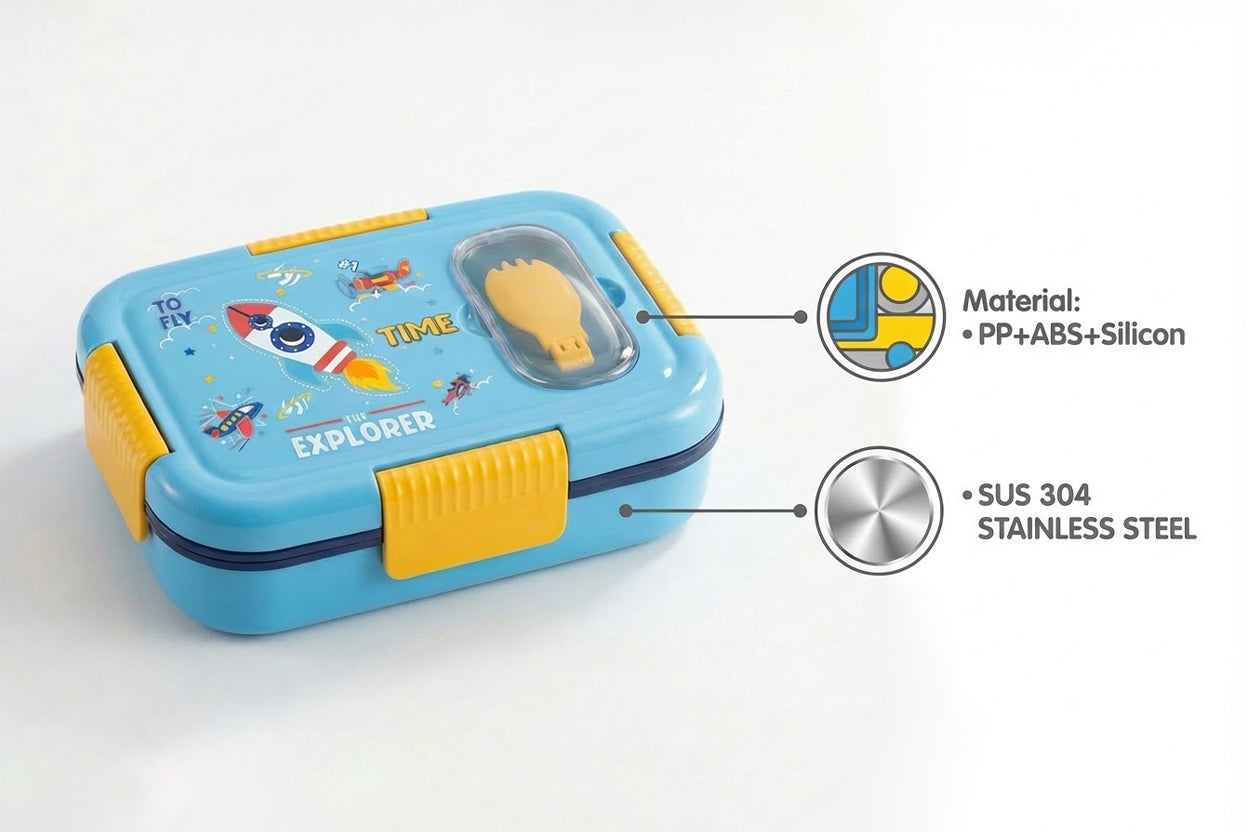 Insulated Bento Lunchbox Stainless Steel