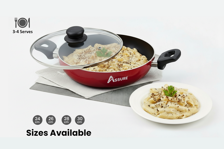 Non-Stick Kadhai With Lid- Premium Series