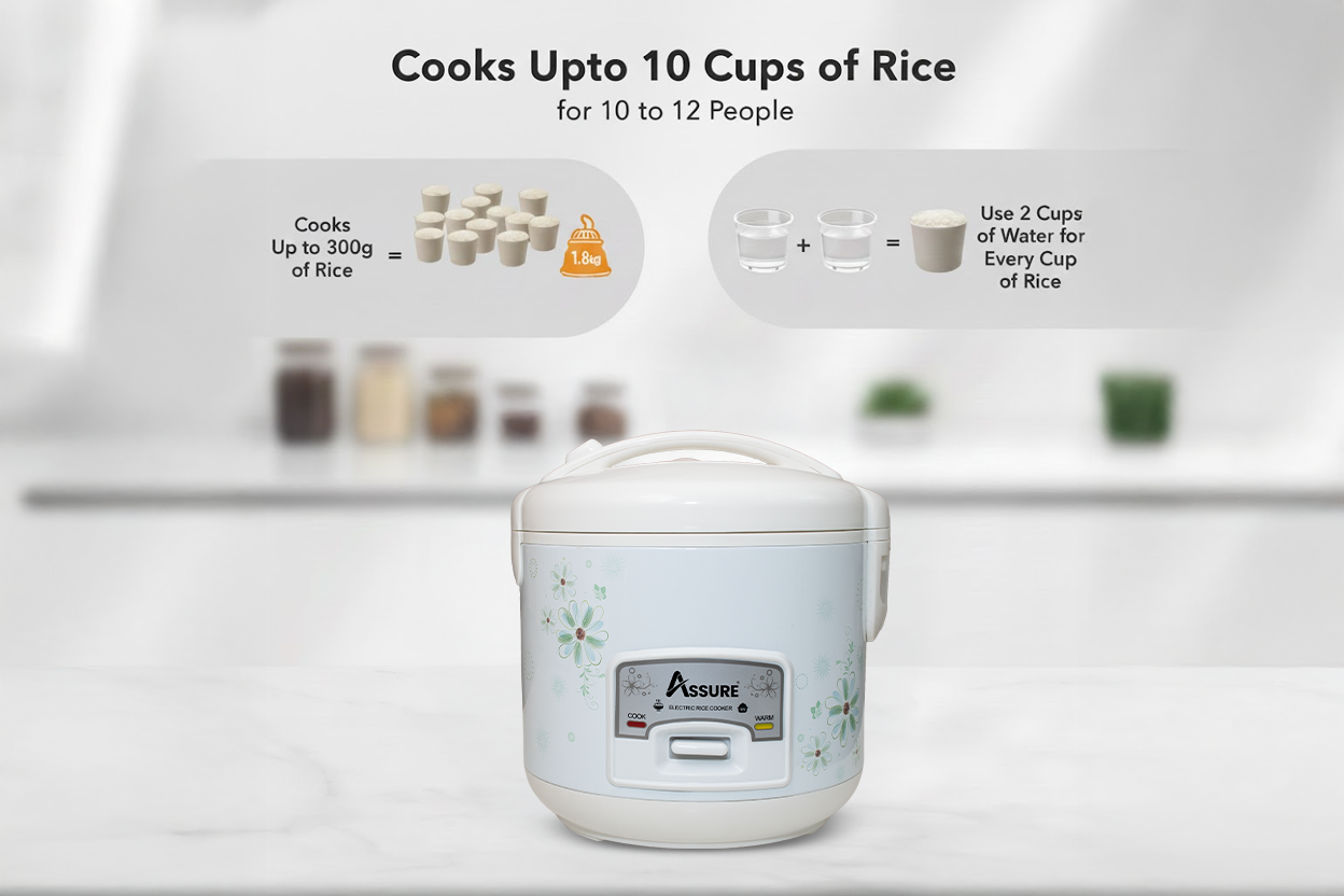 White Beauty Rice Cooker