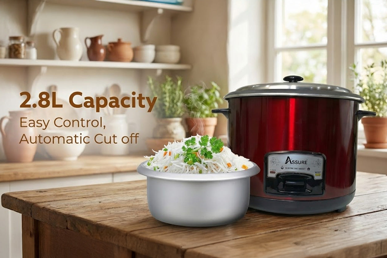 Crimson Rice Cooker