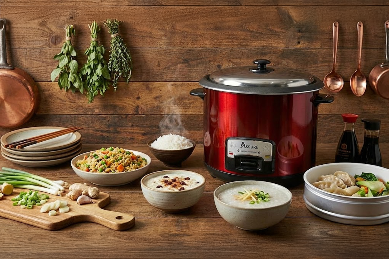 Crimson Rice Cooker