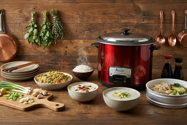 Crimson Rice Cooker