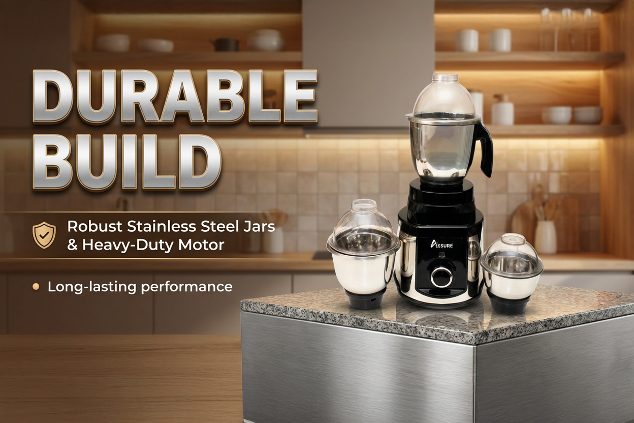 Steelo 1200W Mixer Grinder