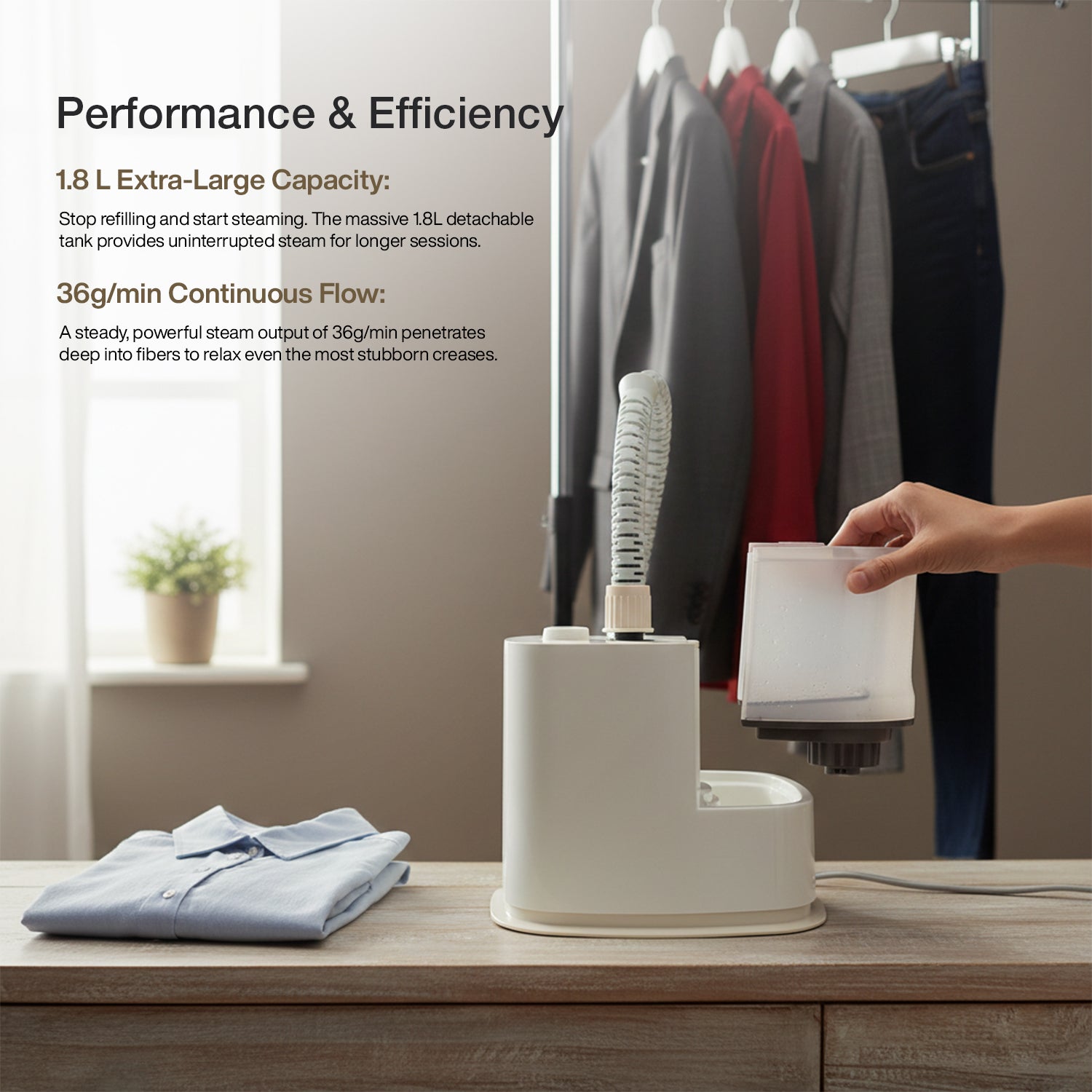 Assure Standing Garment Steamer
