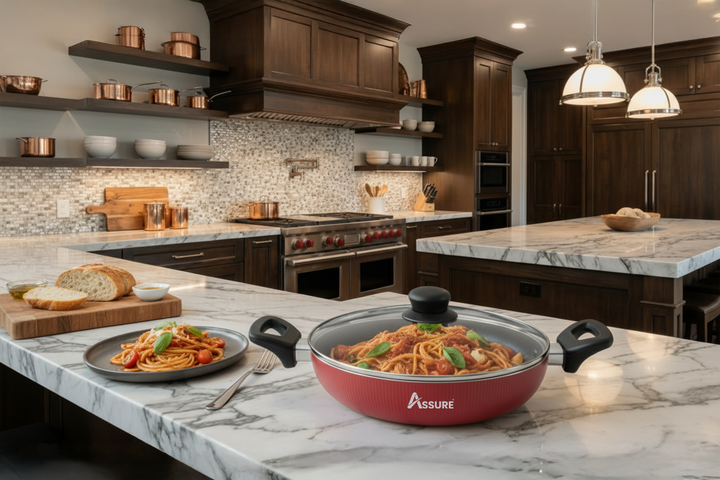 Non-Stick Kadhai With Lid- Premium Series