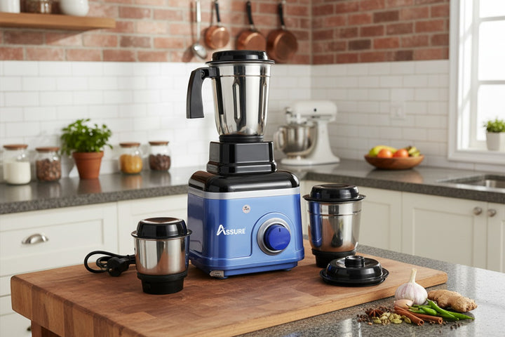 Prince 750W Mixer-Grinder With 3 Jars