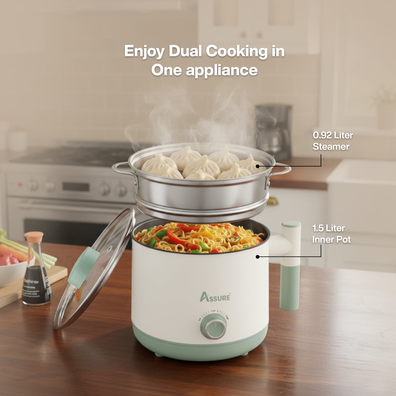 Regal Multi-Functional Electric Cooking Pot – 600W