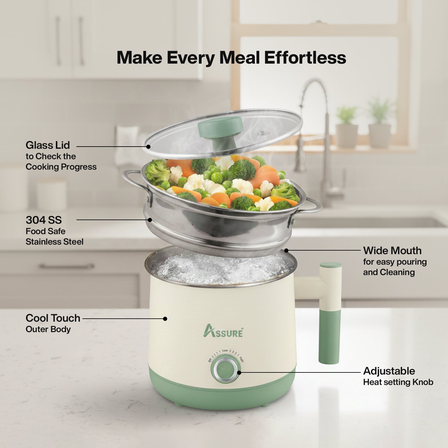 Regal Multi-Functional Electric Cooking Pot – 600W