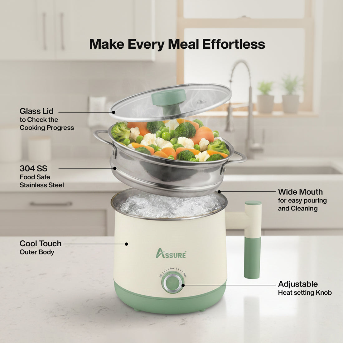 Regal Multi-Functional Electric Cooking Pot – 600W