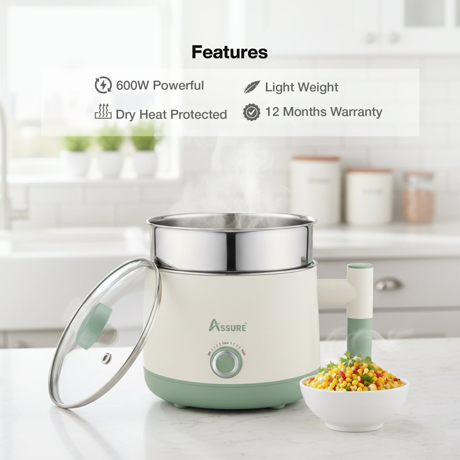 Regal Multi-Functional Electric Cooking Pot – 600W