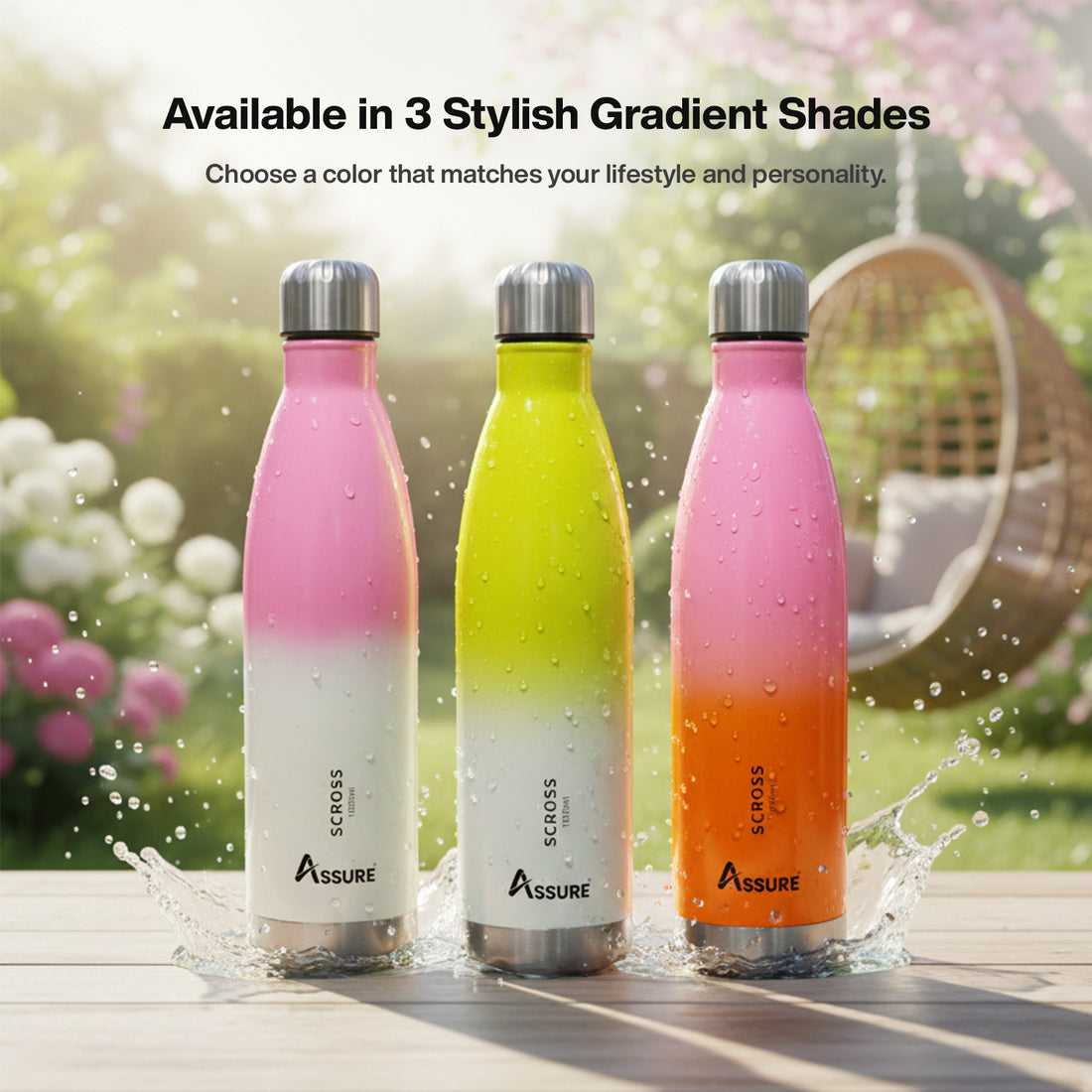 Scross Stainless Steel Water Bottle
