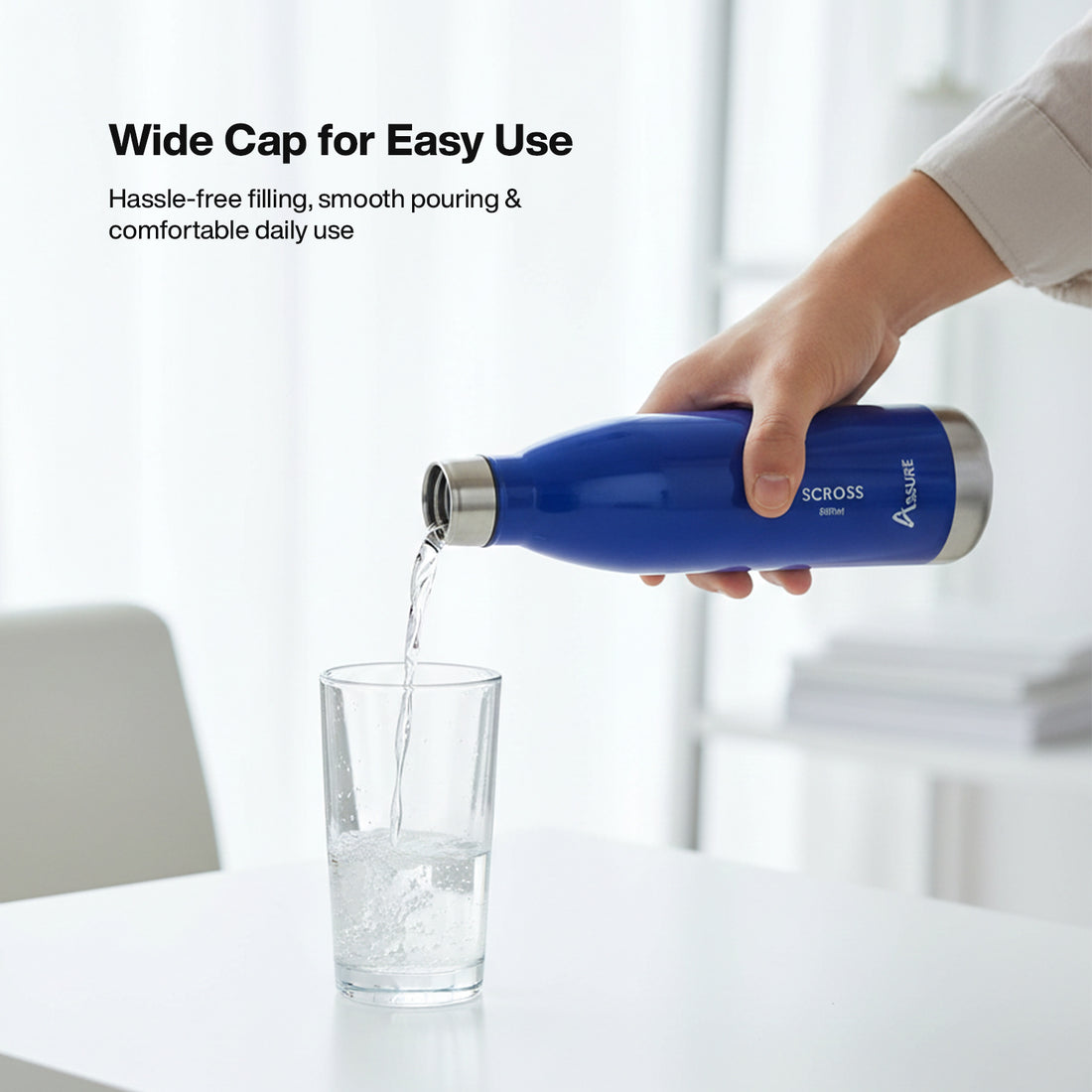 Scross Stainless Steel Water Bottle