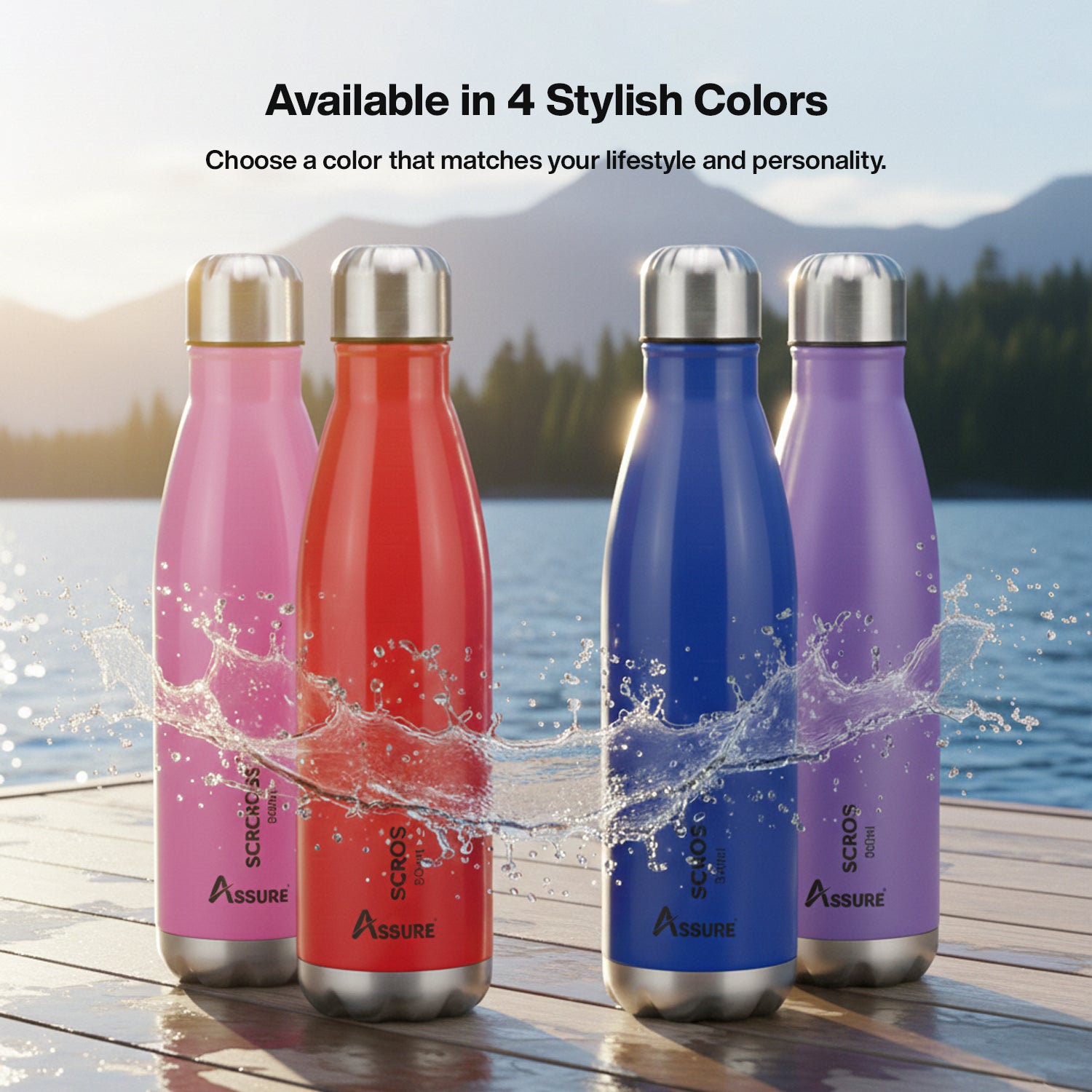 Scross Stainless Steel Water Bottle