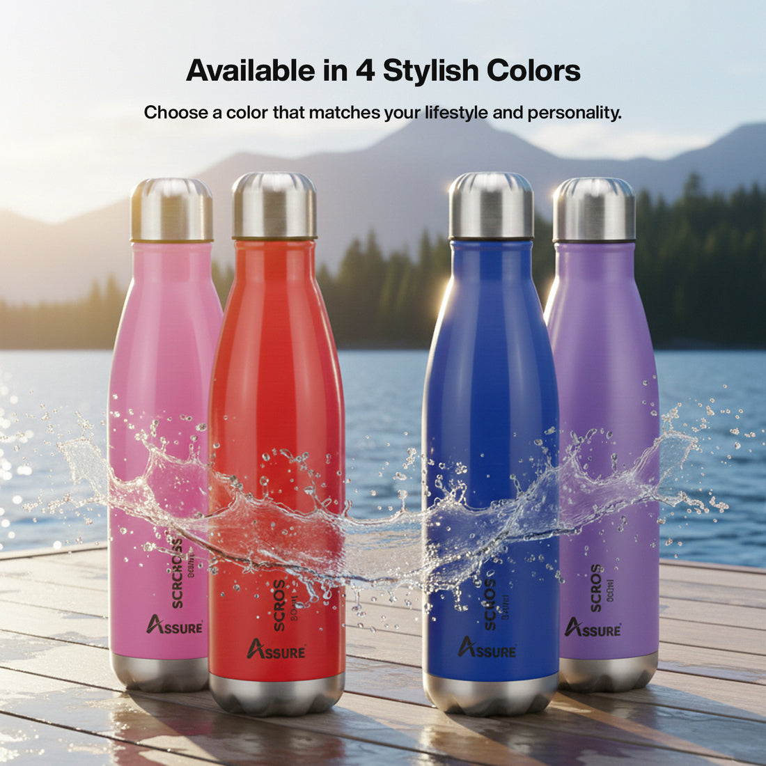 Scross Stainless Steel Water Bottle