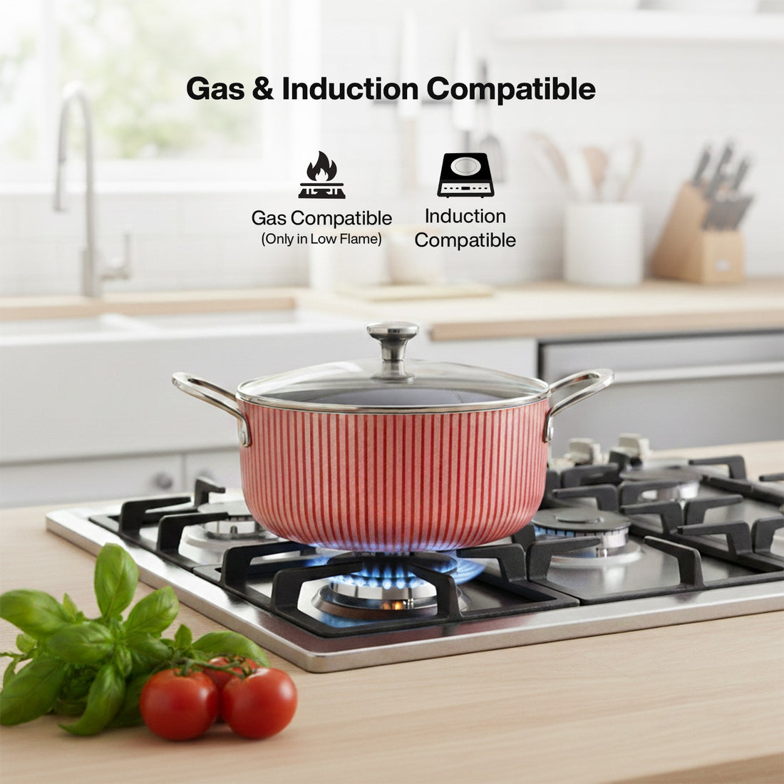 Non-Stick Casserole With Lid Premium Series