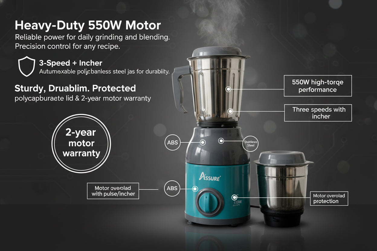 Spark 550W Mixer Grinder
