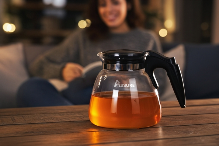 Flame Proof Borosilicated Pot
