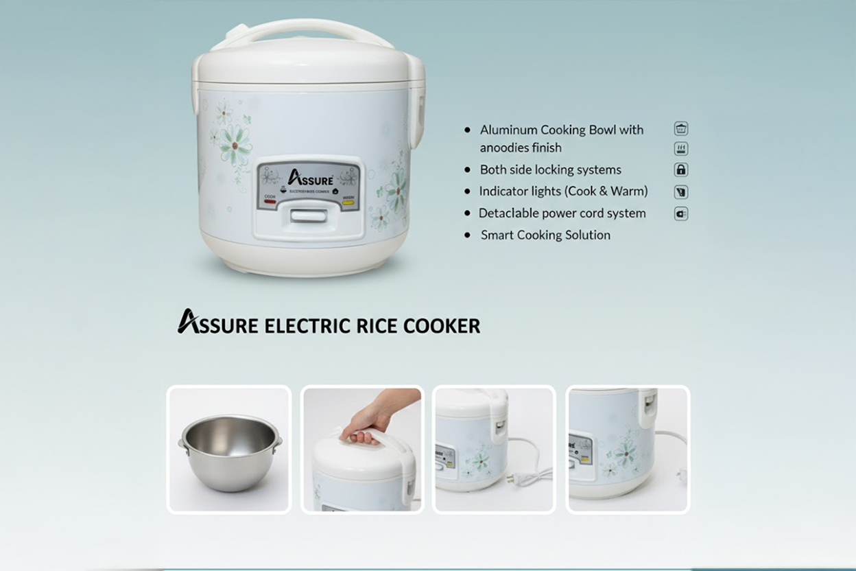 White Beauty Rice Cooker