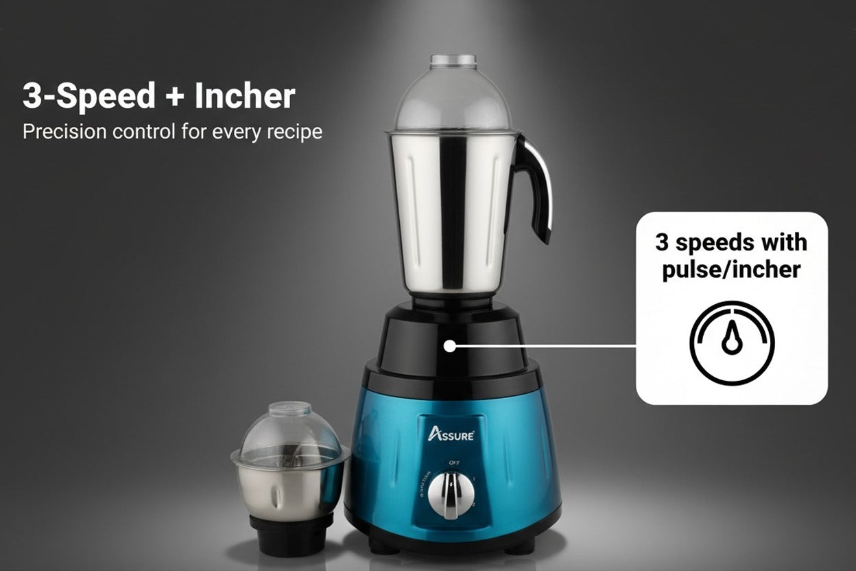 Bigbull 1000W Mixer Grinder with 3 Jars