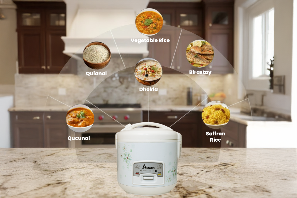 White Beauty Rice Cooker
