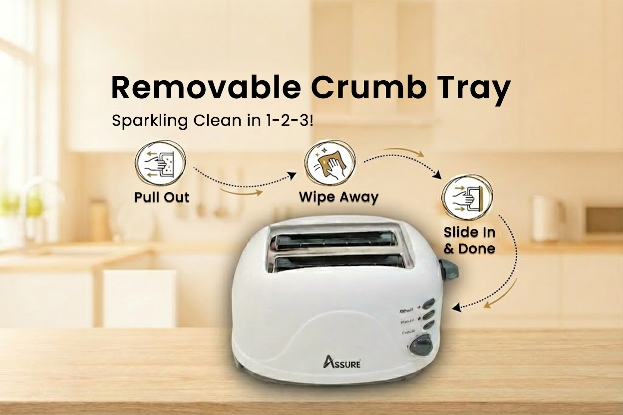 2-Slice Pop Up Toaster