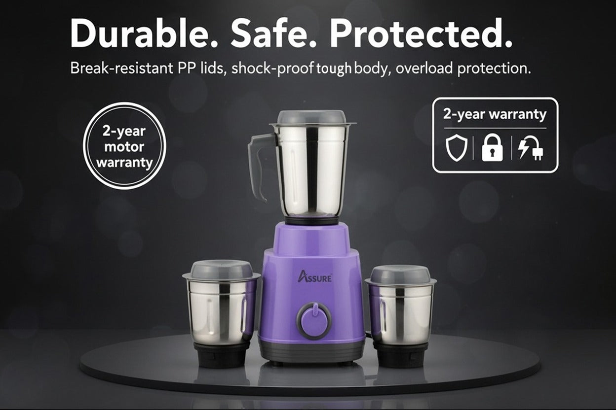 Brezza 600W Mixer Grinder